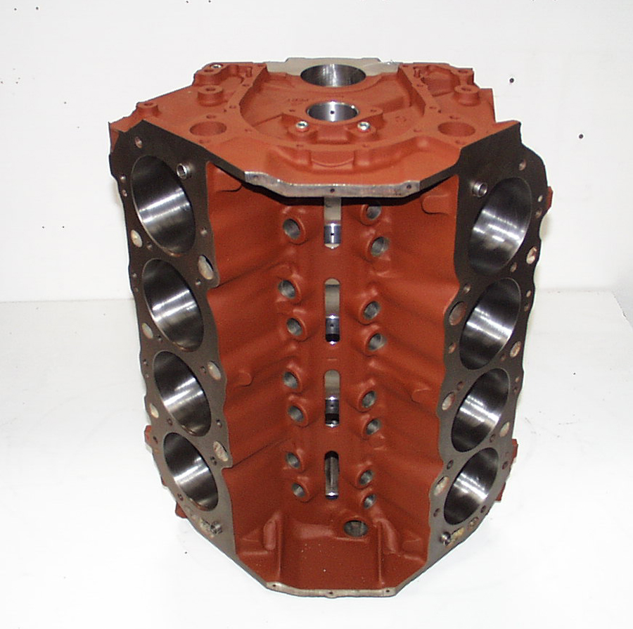 427454 CHEVROLET 4 BOLT MAINS BLOCK 030 FULLY MACHINED