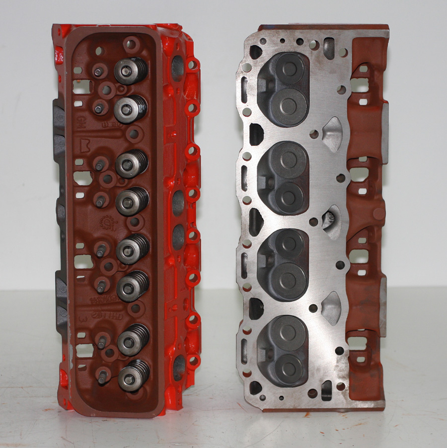 PR REMANUFACTURED 305 CHEVROLET CYLINDER HEADS 14101081 CENTER VALVE